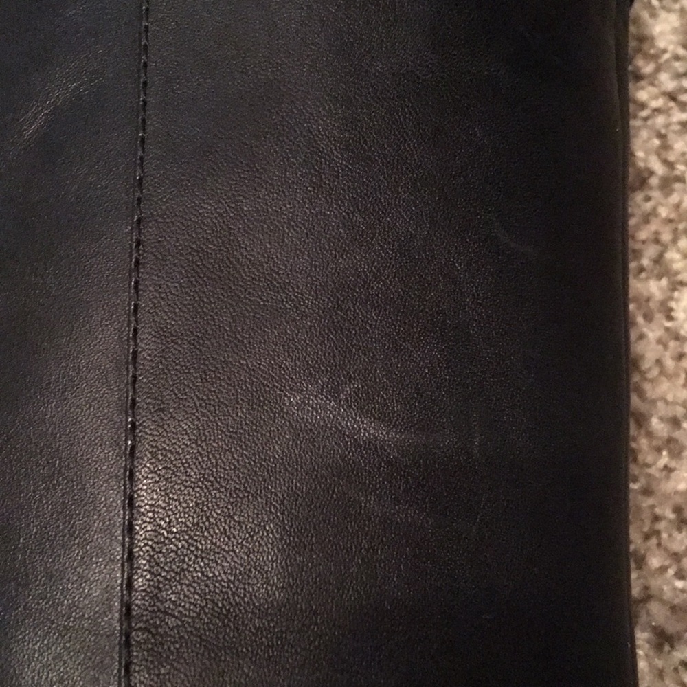 Vince Camuto Over The Knee Leather Boots like new - Picture 8 of 8
